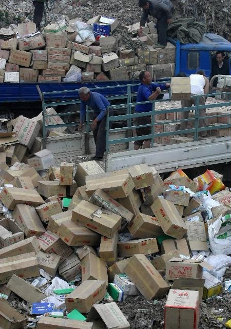 不合格食品銷毀公司(不合格的產品進行銷毀)